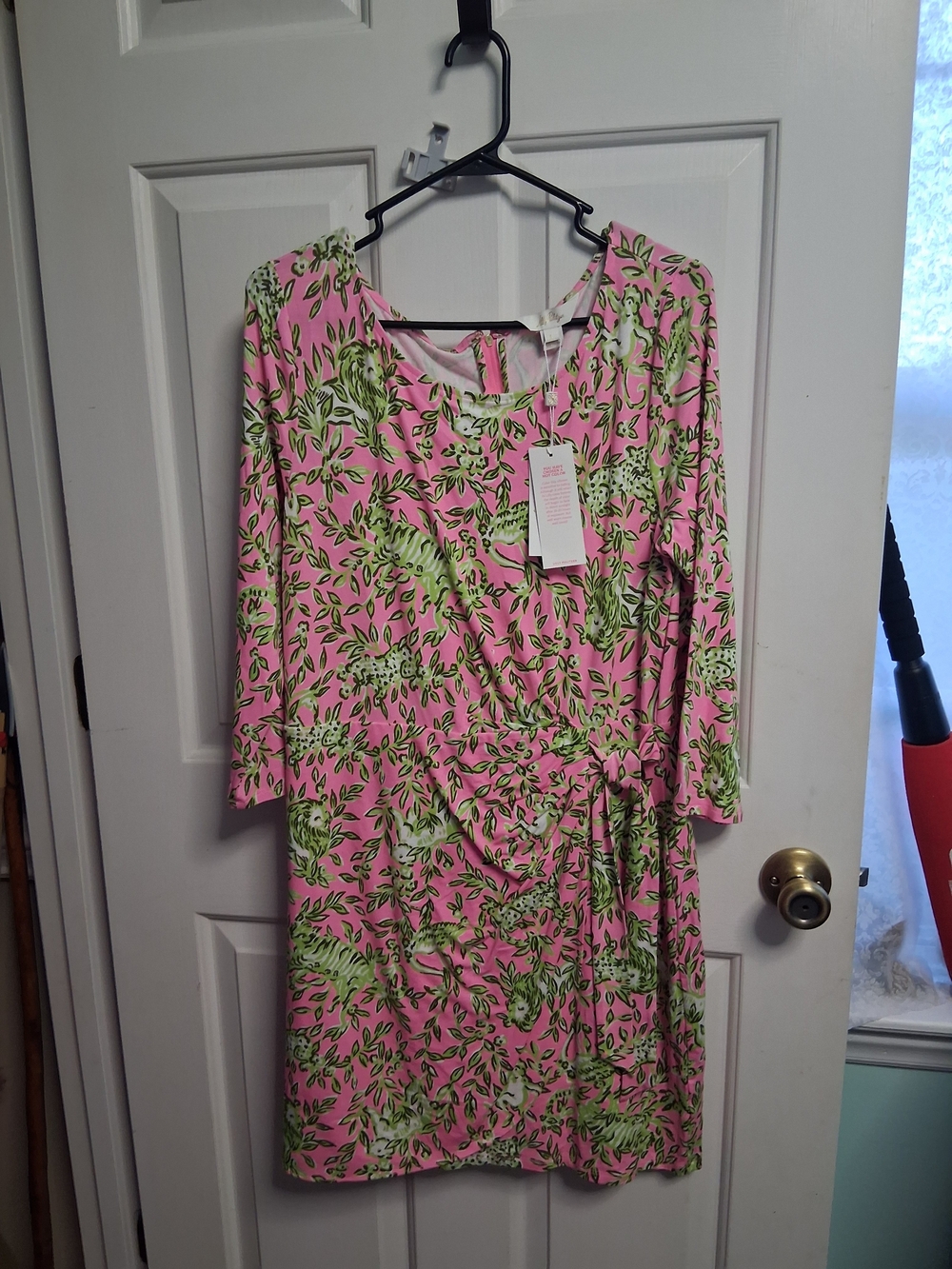 Lilly Pulitizer Blaise 3/4sleeve Romper Nwt